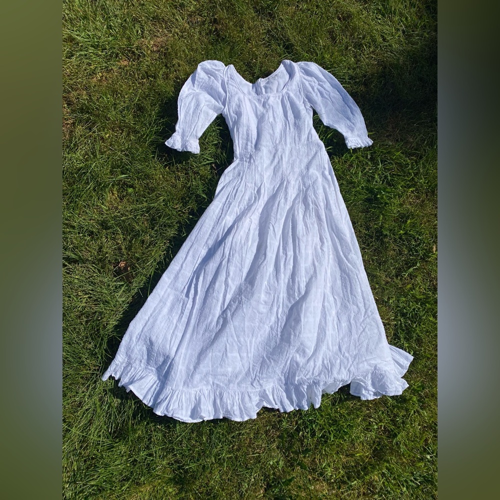 Kara Thoms White Maxi Dress